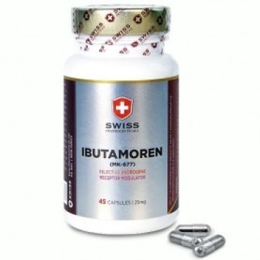 Swiss Pharmaceuticals IBUTAMOREN MK-677 Swiss Pharmaceuticals